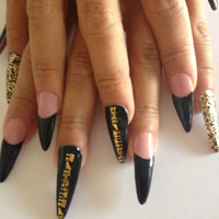 Modèle style égyptien - Missratdeconails - esthéticienne: Manucure, pédicure, soins, massage, épilation, maquillage, onglerie et nails à Laeken et dans la région de Bruxelles