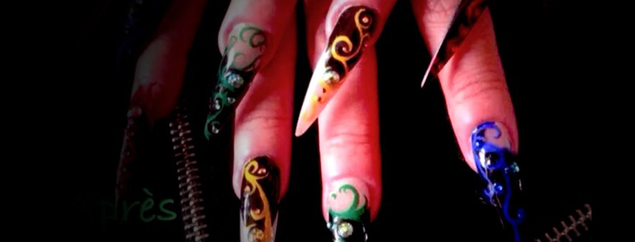 Nail Art peinture miniature, Coup de Griffes